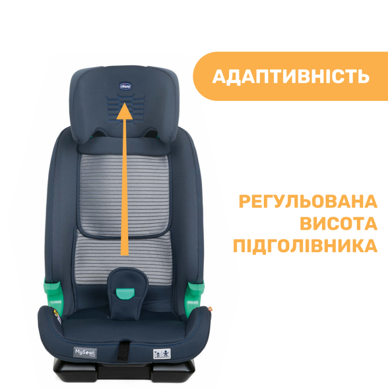 Автомобільне сидіння Chicco My Seat Air i-Size, гр. 1/2/3, кол.87