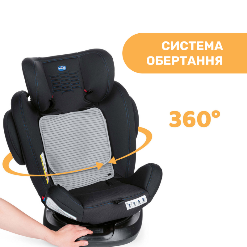 Автомобільне сидіння Chicco Unico Plus Air, група 0+/1/2/3, кол. 72