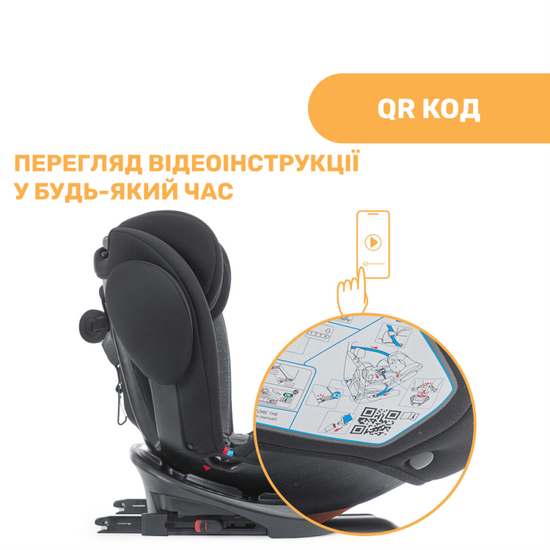 Автомобільне сидіння Chicco Unico Plus, група 0+/1/2/3, кол. 50