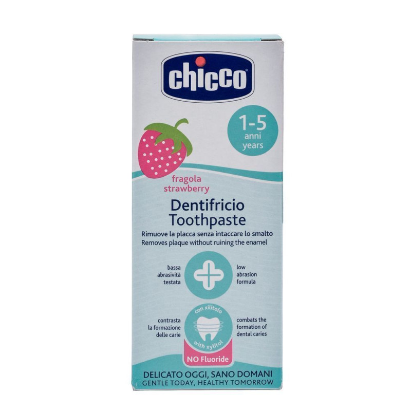 Зубна паста Chicco Полуниця, 50 мл.