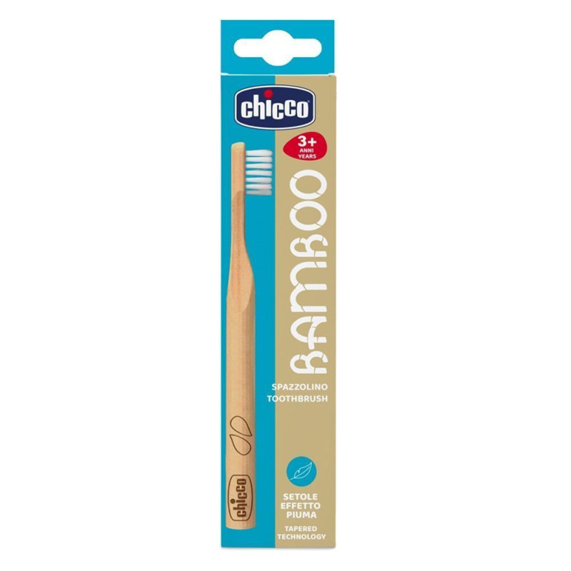 Зубна щітка Chicco бамбукова (блакитна)