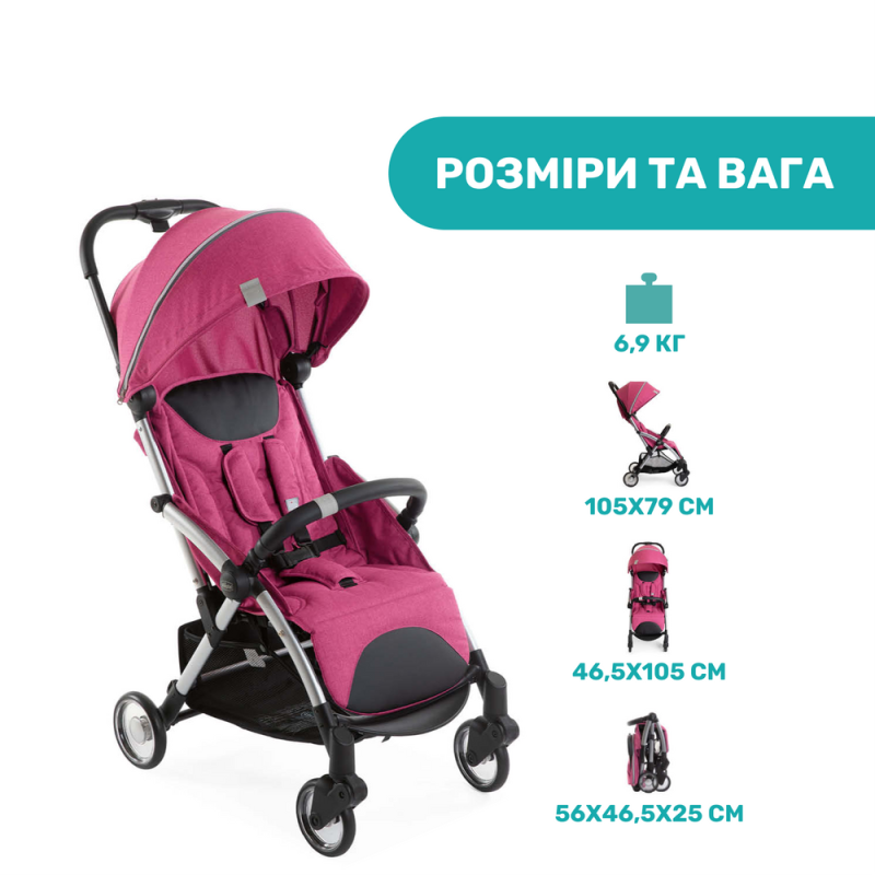 Коляска Chicco Goody Plus Stroller, кол.17