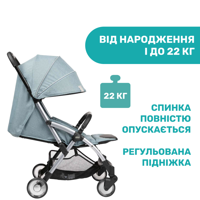 Коляска Chicco Goody Plus Stroller, кол.19.00