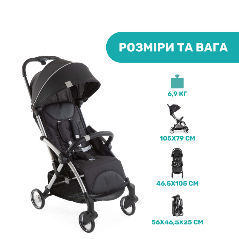 Коляска Chicco Goody Plus Stroller, кол.21
