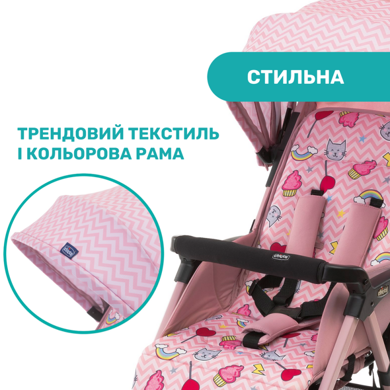 Коляска Chicco Ohlala 3 Stroller, кол.20