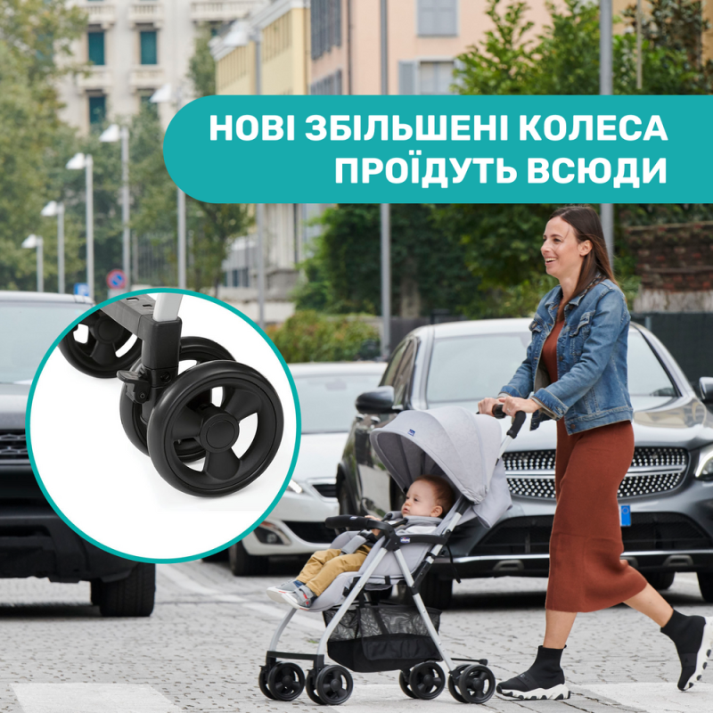 Коляска Chicco Ohlala 3 Stroller, кол.20