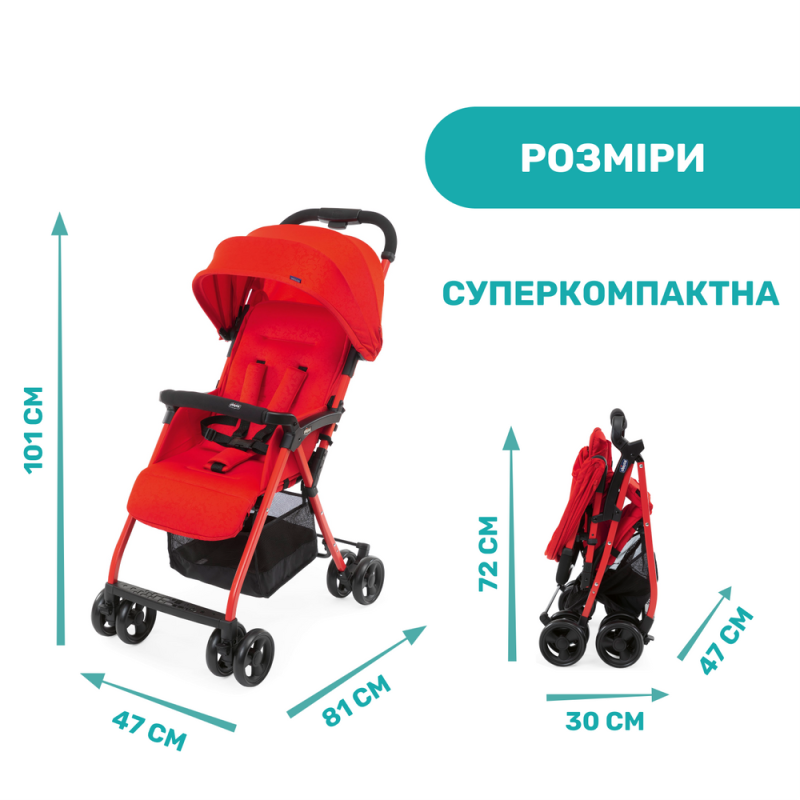 Коляска Chicco Ohlala 3 Stroller, кол.64