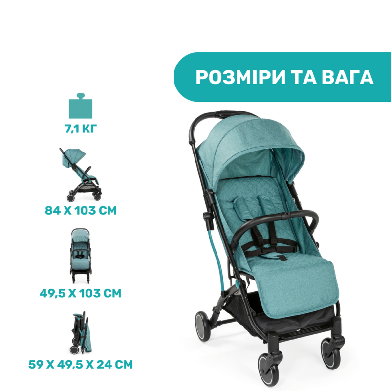 Коляска Chicco Trolleyme Stroller, кол.84