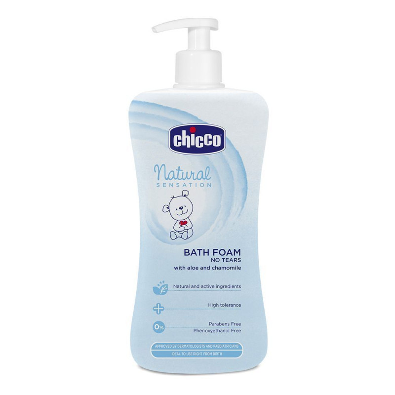 Піна для ванн Chicco Natural Sensation 500 мл (Без сліз)