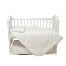 Змінна постіль 3 ел Babycentre & Twins Moonlight 4011-ZBTMO-202, ecru, беж світлий