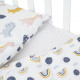 Змінна постіль 3 ел Twins Comfort line 3054-C-10, Динозаврик, сірий