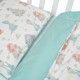 Змінна постіль 3 ел Twins Comfort line 3054-C-14, Динозаврик, ментол