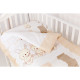Змінна постіль 3 ел Twins Dolce Друзі зайчики 3060-D-001, beige, бежевий