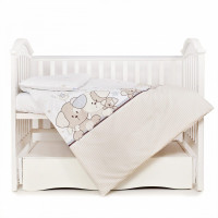 Змінна постіль 3 ел Twins Eco Line 3090-E-014, Cute Dog, коричневий