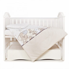 Змінна постіль 3 ел Twins Eco Line 3090-E-014, Cute Dog, коричневий