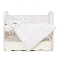 Змінна постіль 3 ел Twins Eco Line 3090-E-025, Teddy Bears, білий/сірий
