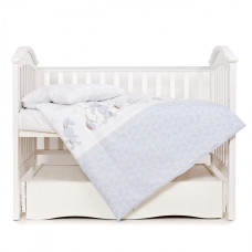 Змінна постіль 3 ел Twins Eco Line 3090-E-026, Best friend grey, білий/сірий