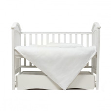 Змінна постіль 3 ел Twins Eco Stars 3090-TS-01, white, білий
