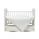 Змінна постіль 3 ел Twins Eco Stars 3090-TS-01, white, білий