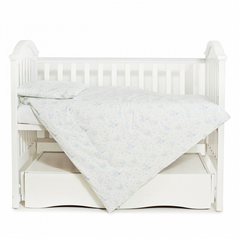 Змінна постіль 3 ел Twins EVO Miu 3000-ZEVM-04, Blue, блакитний