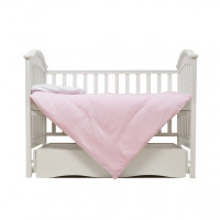 Змінна постіль 3 ел Twins Evo Літо 3068-A-017, white/pink, рожевий