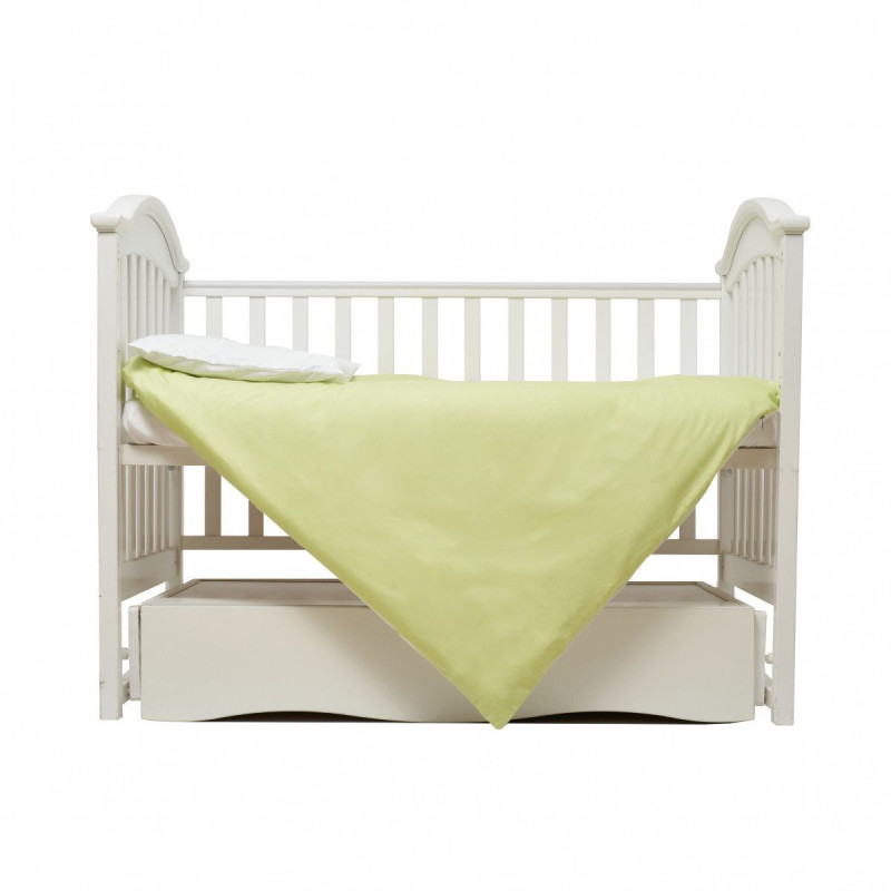 Змінна постіль 3 ел Twins Evo Літо 3068-A-018, white/green, зелений