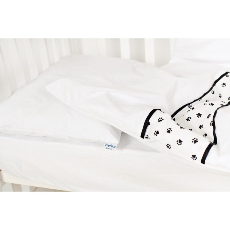 Змінна постіль 3 ел Twins Evo Полярні ведмеді 3080-EPV-01, White, білий/чорний