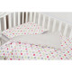 Змінна постіль 3 ел Twins Happy 3033-TH-30108, Points pink, сірий/рожевий