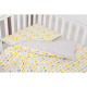 Змінна постіль 3 ел Twins Happy 3033-TH-30205, Clouds yellow, сірий/жовтий