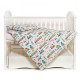 Змінна постіль 3 ел Twins Modern New 3040-PMN-04, It*s a boy, білий/блакитний
