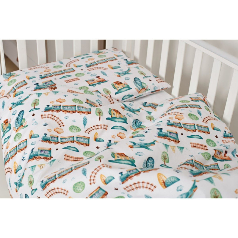 Змінна постіль 3 ел Twins Modern New 3040-PMN-04, It*s a boy, білий/блакитний
