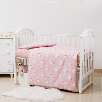 Змінна постіль 3 ел Twins Premium Glamour Limited 3064-PGNEWM-08, Moon pink, рожевий