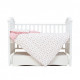 Змінна постіль 3 ел Twins Romantic Spring collection 3024-RS-25, Flower Power, рожевий/пудра
