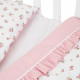 Змінна постіль 3 ел Twins Romantic Spring collection 3024-RS-25, Flower Power, рожевий/пудра