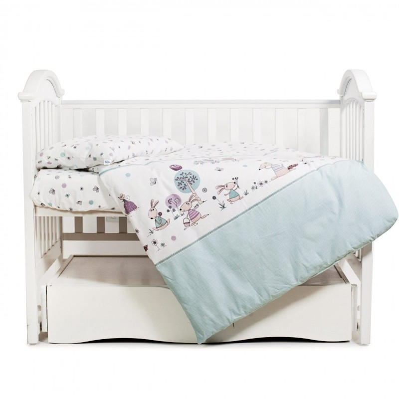 Змінна постіль 3 ел Twins Sweet 3053-SW-011, Forest mint, м