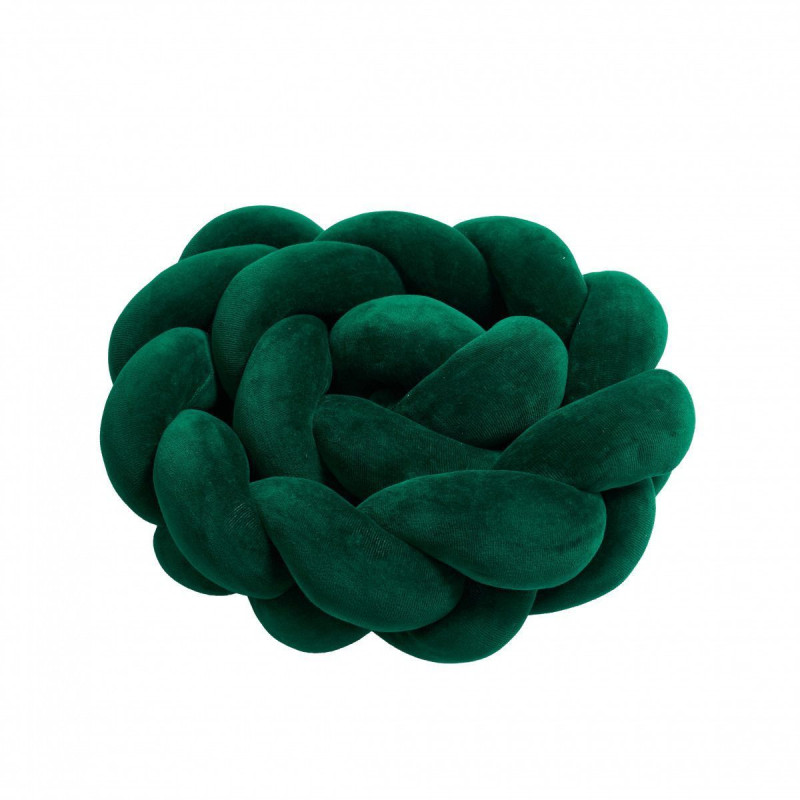 Бампер - косичка Twins 3-х прядна 240 см 2020-K3-240-06, green, смарагдовий