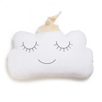 Бампер - подушка Twins Cloud 7099-DC-02, white/beige, білий/беж