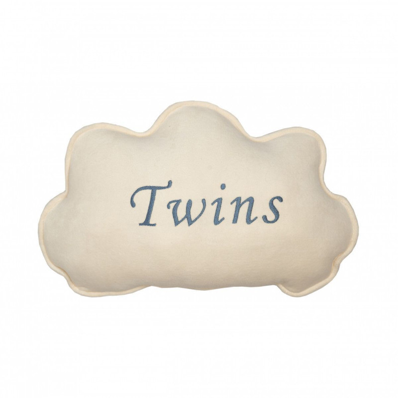 Бампер - подушка Twins Cloud іменна 7099-DCВ-20, multicolor, мультиколір