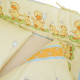Бампер Twins Comfort 2051-C-027, Каченята зелені, зелений