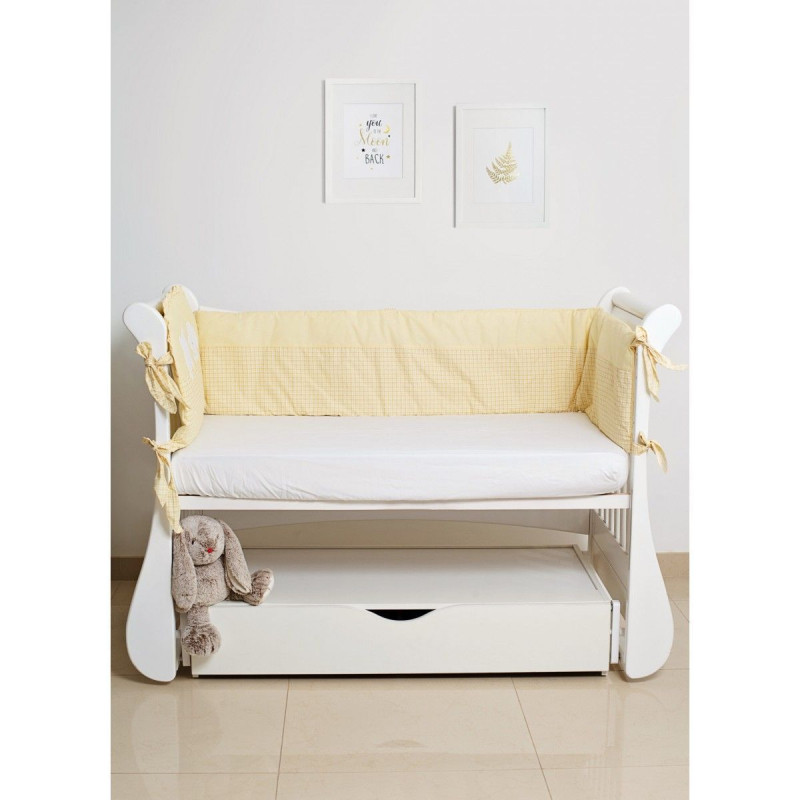 Бампер Twins Limited 2099-TL-002, Dog & cat yellow, жовтий