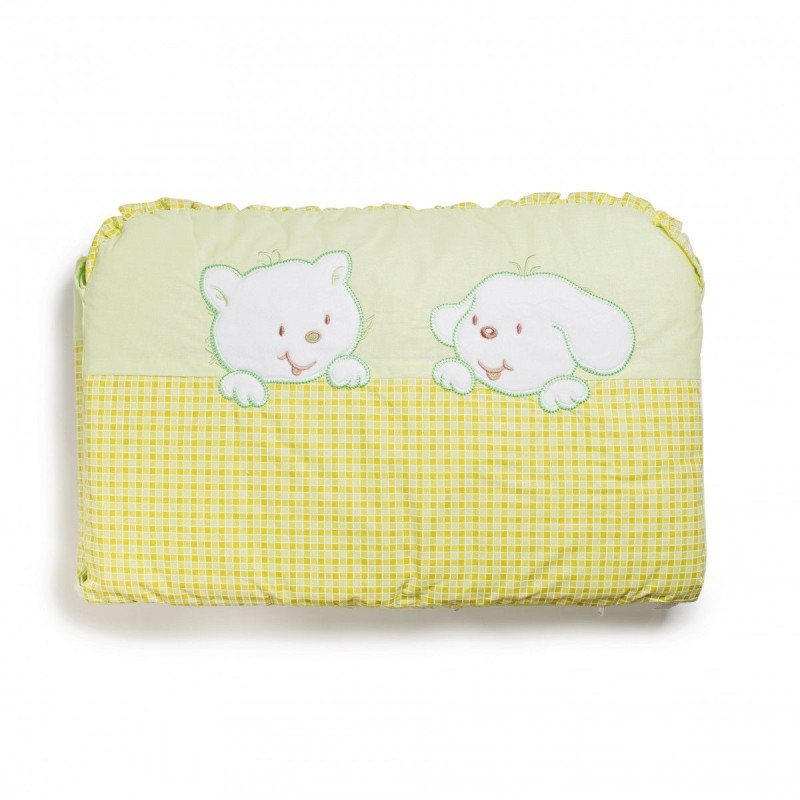 Бампер Twins Limited 2099-TL-005, Dog & cat green, салатовий