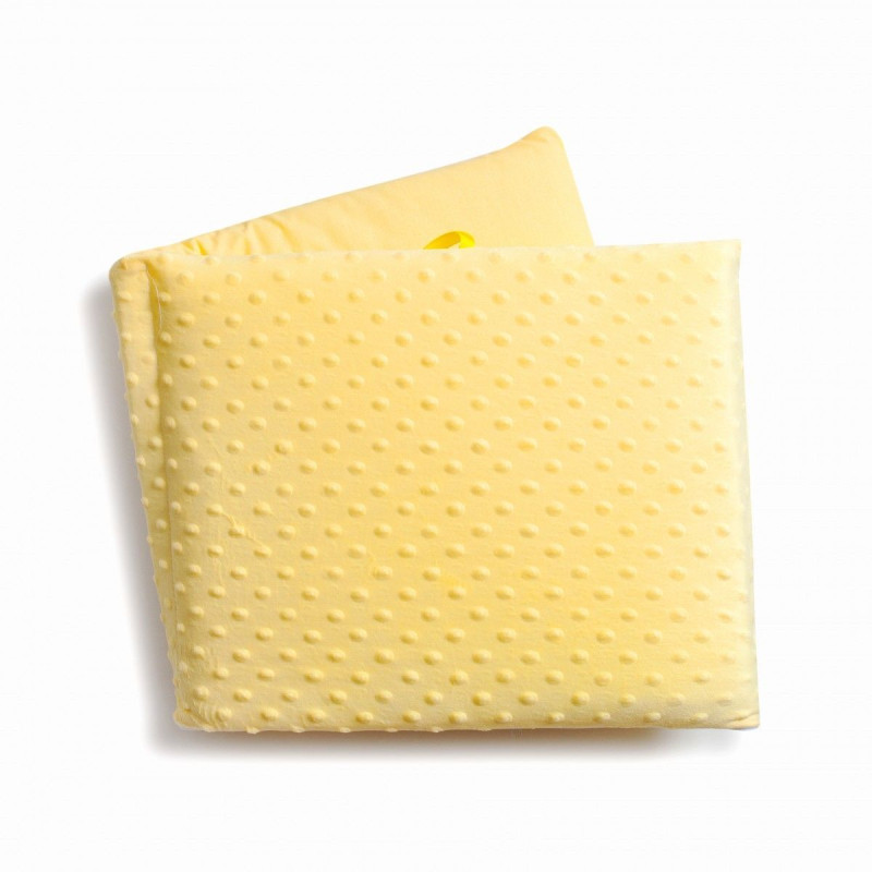 Бампер Twins Premium Minky 2030-TM-05, yellow, жовтий