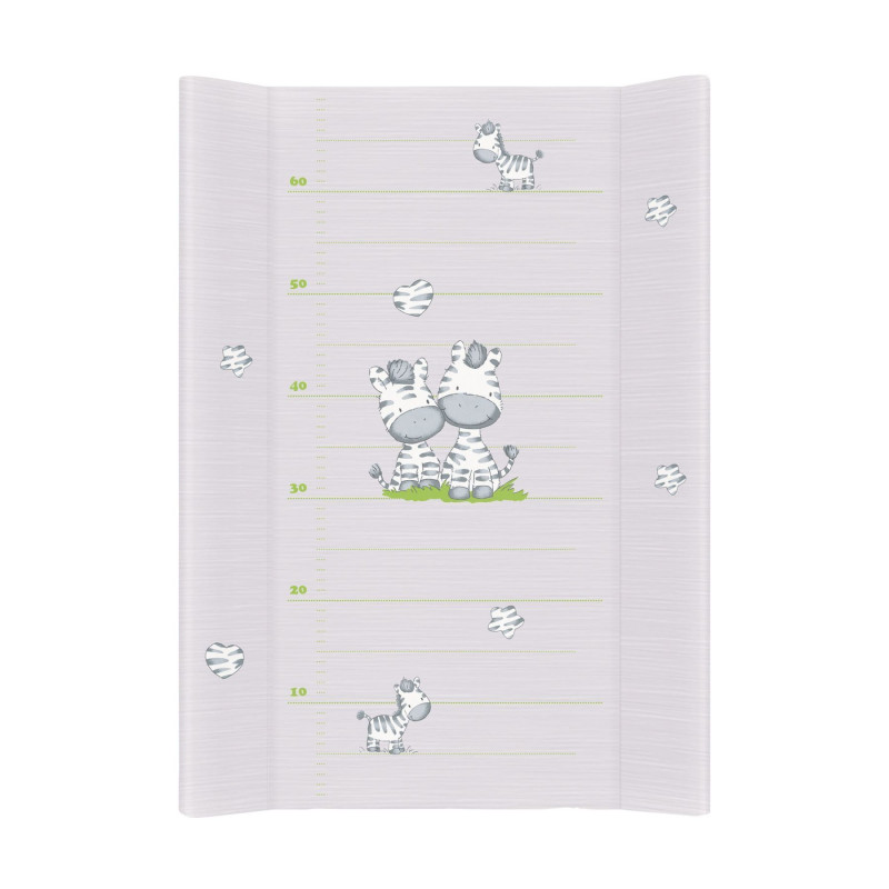 Повивальна дошка Cebababy 50x70 Basic line W-203-002-260, Зебра сіра, сірий