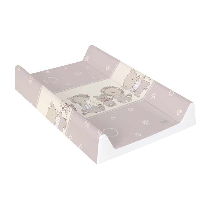 Повивальна дошка Cebababy 50x70 Basic line W-203-050-230, Качки беж, бежевий