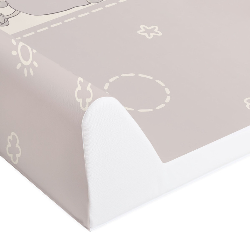 Повивальна дошка Cebababy 50x70 Basic line W-203-050-230, Качки беж, бежевий