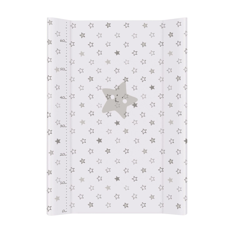 Повивальна дошка Cebababy 50x70 Basic line W-203-066-260, Зірочка сіра, сірий