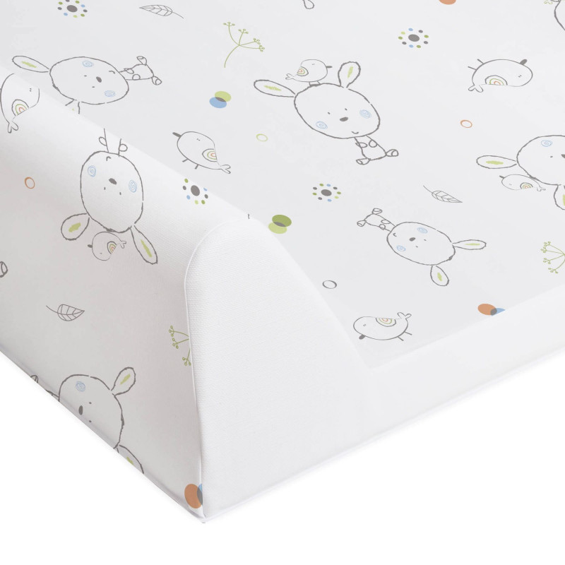 Повивальна дошка Cebababy 50x70 Basic line W-203-903-100, Сон білий, білий