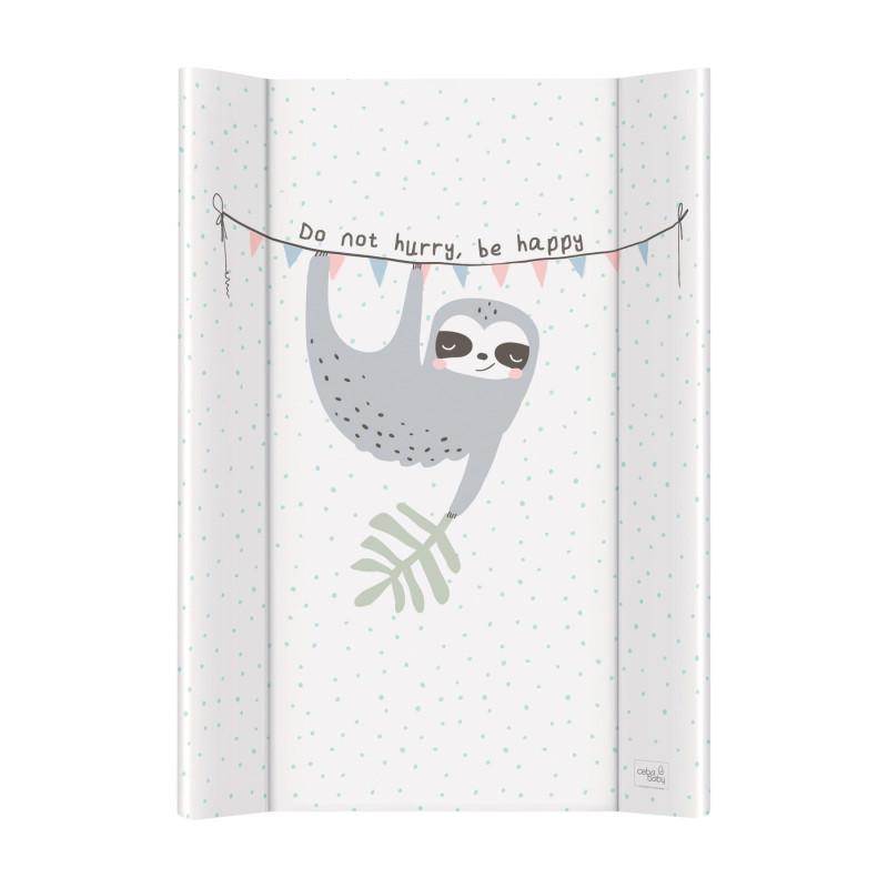 Повивальна дошка Cebababy 50x70 Candy Andy W-203-121-611, Lazy, сірий/білий