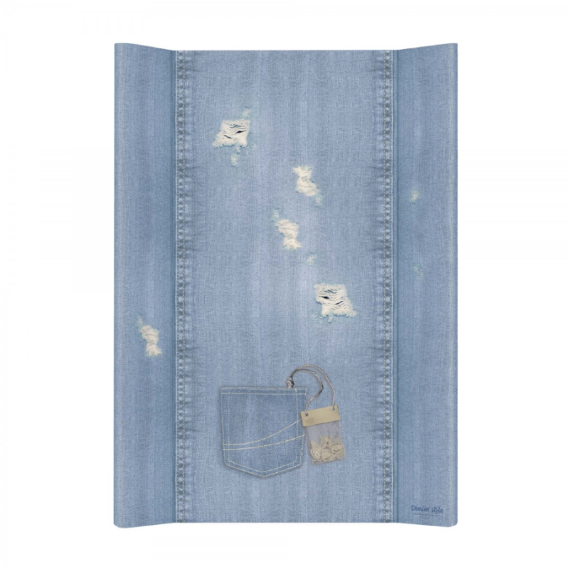 Повивальна дошка Cebababy 50x70 Denim Style W-200-119-589, Shabby, блакитний