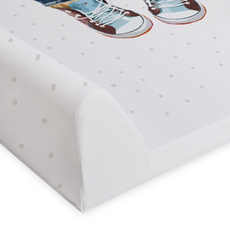 Повивальна дошка Cebababy 50x70 Fluffy Puffy W-203-132-683, Stu, хлопчик